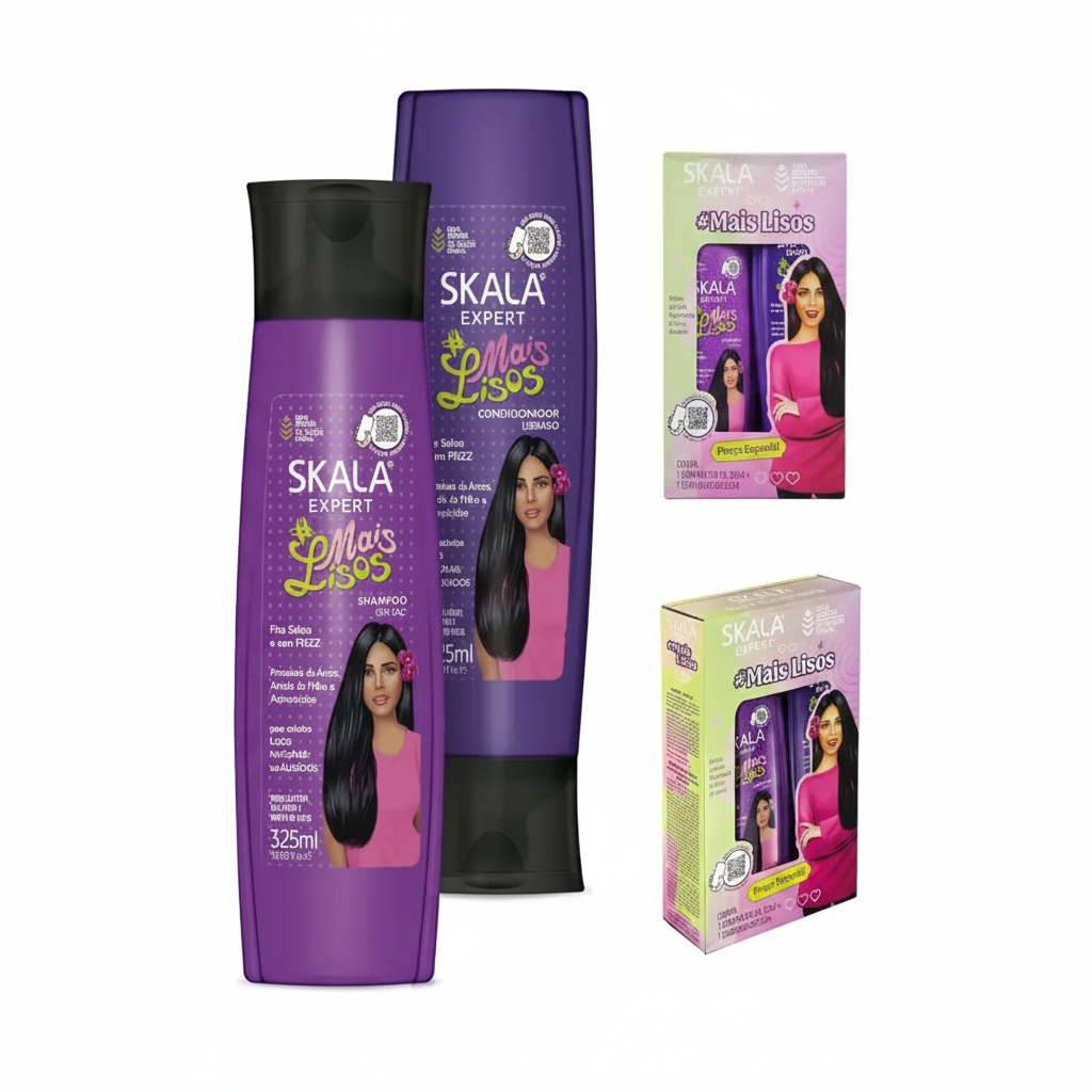 Kit Skala Shampoo y Acondicionador Mais Lisos
