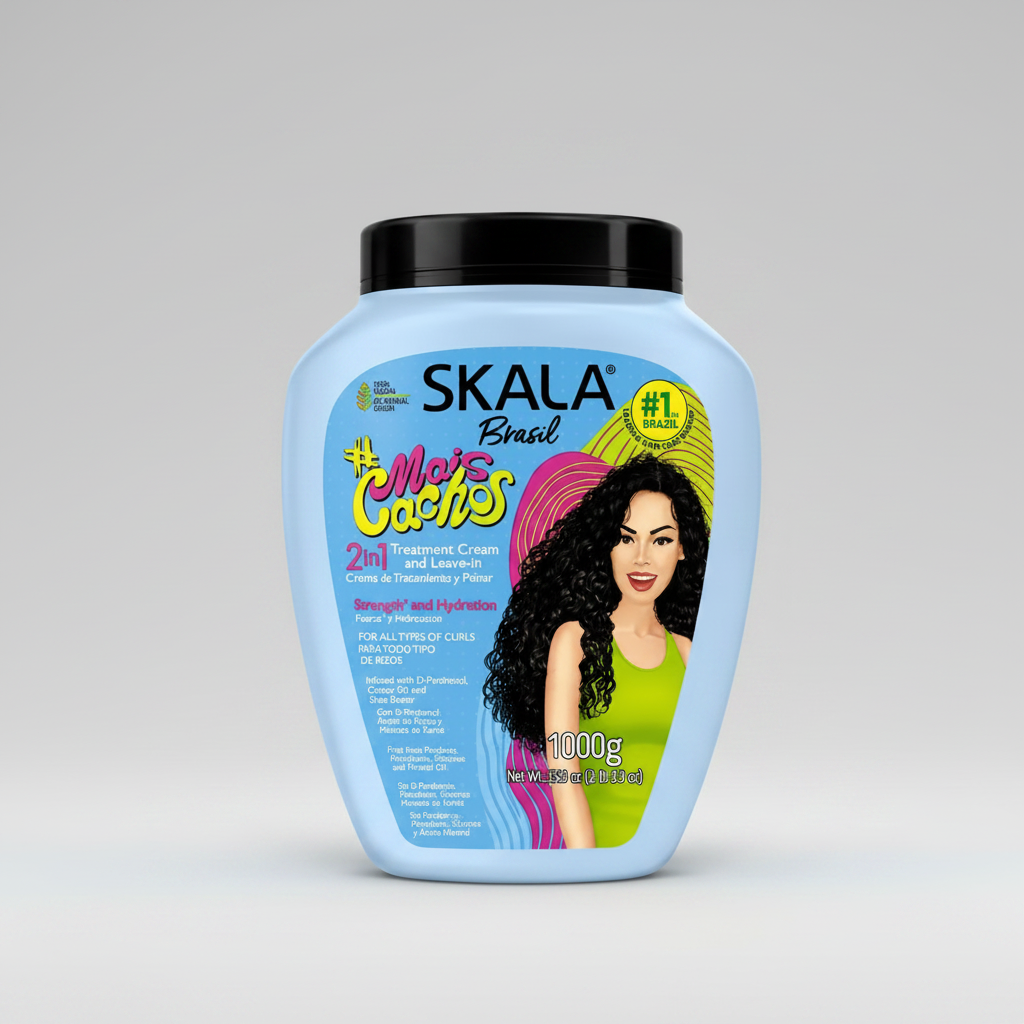 Mascara Skala Hidratación 2 En 1 Mais Cachos 1000g