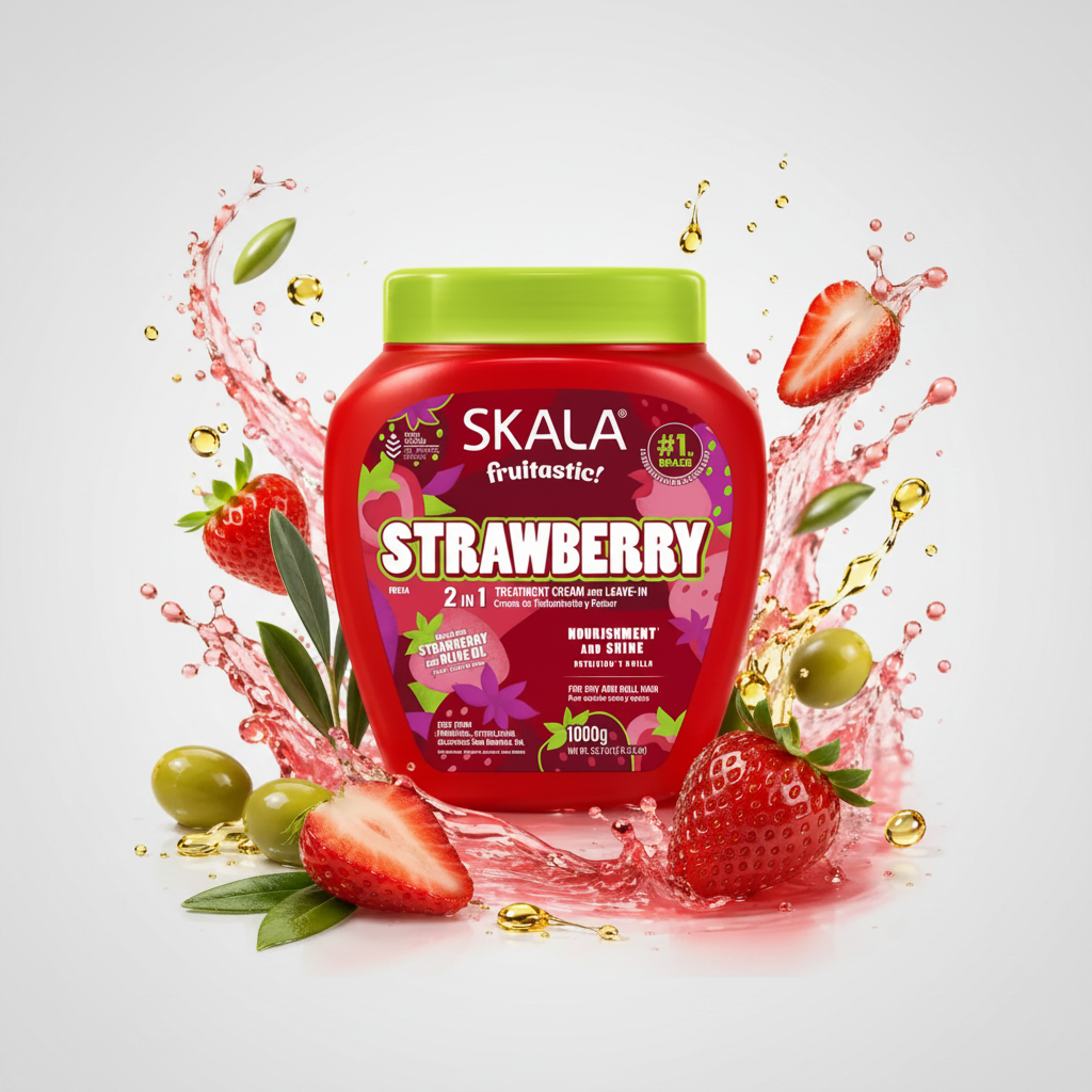 Máscara Nutrición Y Definición Frutilla Frutástica Skala 1k