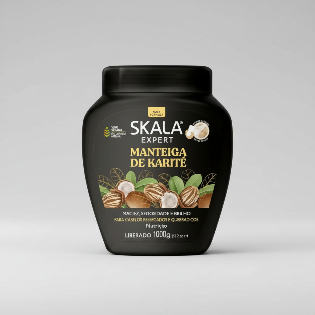 Skala Manteca De Karité Máscara Vegana Nutritiva Pelo X 1kg