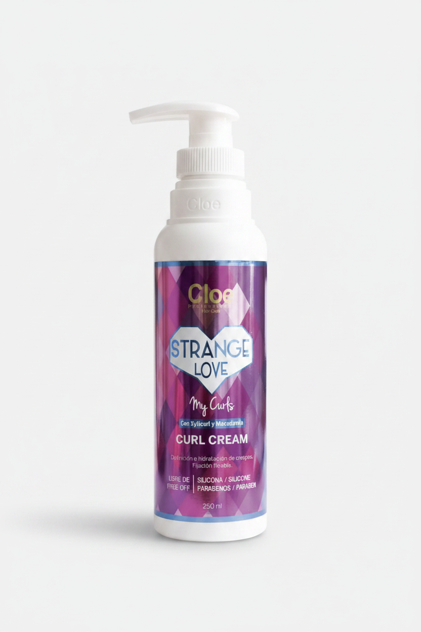 Crema Definidora De Rizos Strange Love Curl Con Macadamia