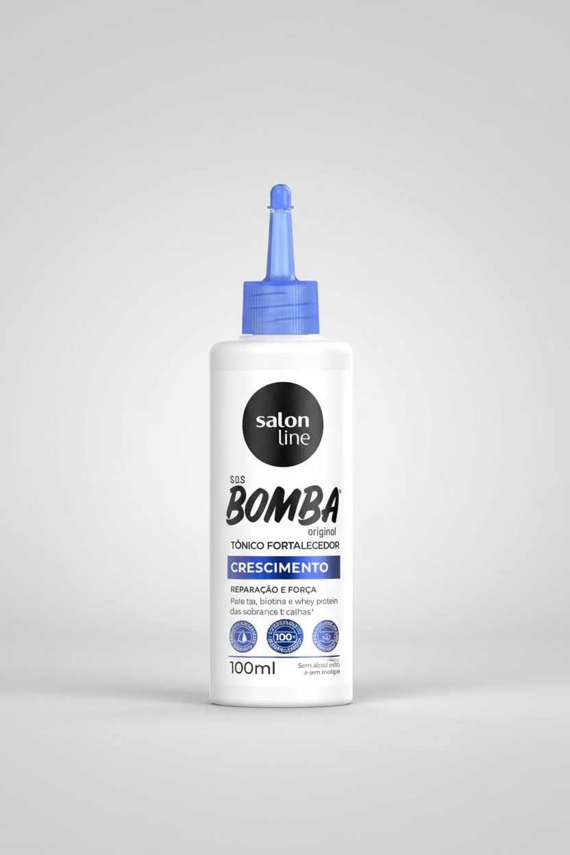 Tónico De Crecimiento Bomba Sos 100ml Salon Line
