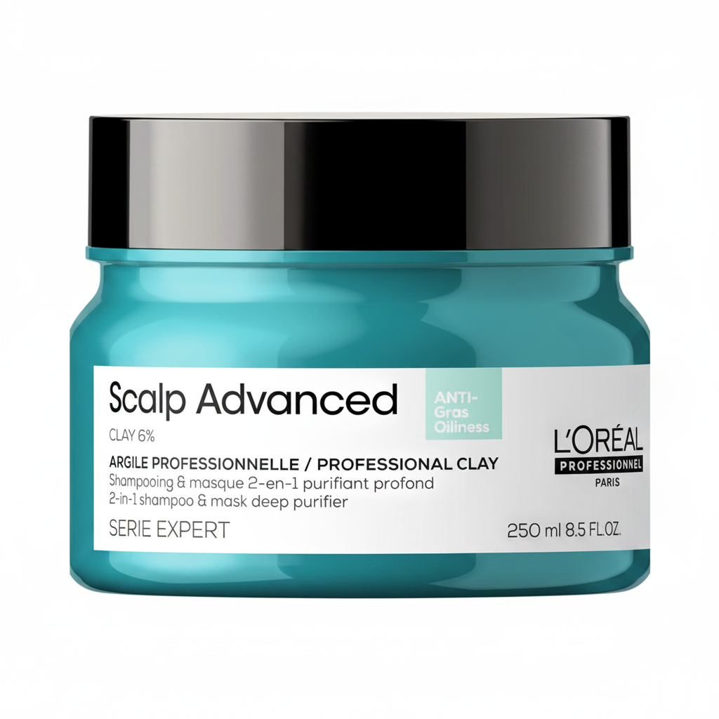 MASCARILLA CAPILAR LOREAL PROFESSIONNEL 2EN1 SCALP ADVANCED 250 ML LIMPIEZA