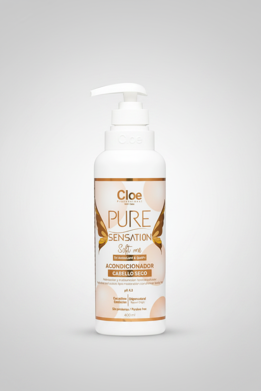 Acondicionador Pure Sensation Softme Cabello Seco Cloe 400ml