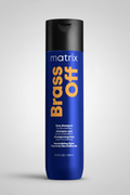 SHAMPOO MATRIX PROFESIONAL MATRIZADOR AZUL CABELLO CASTAÑO TINTURADO BRASS OFF 300 ML