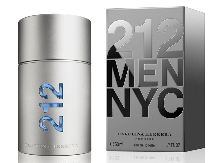 PERFUME HOMBRE CAROLINA HERRERA 212 MEN EDT 50 ML