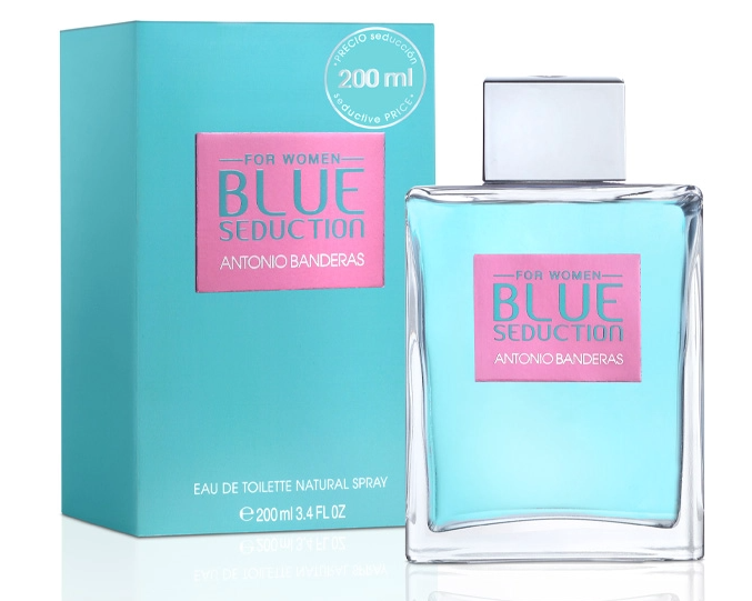 PERFUME ANTONIO BANDERAS BLUE SEDUCTION MUJER EDT 200 ML