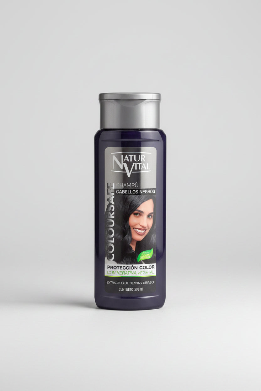 Shampoo Henna Cabellos Negros/canos Coloursafe 300 MlShampoo Henna Cabellos Negros/canos Coloursafe 300 Ml