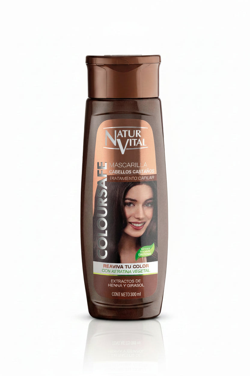 Mascarilla Coloursafe Castaños, Naturvital