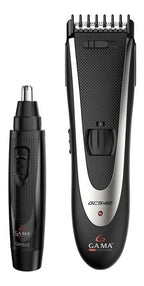 Gama Special Set Clipper + Nose Trimmer Color Negro