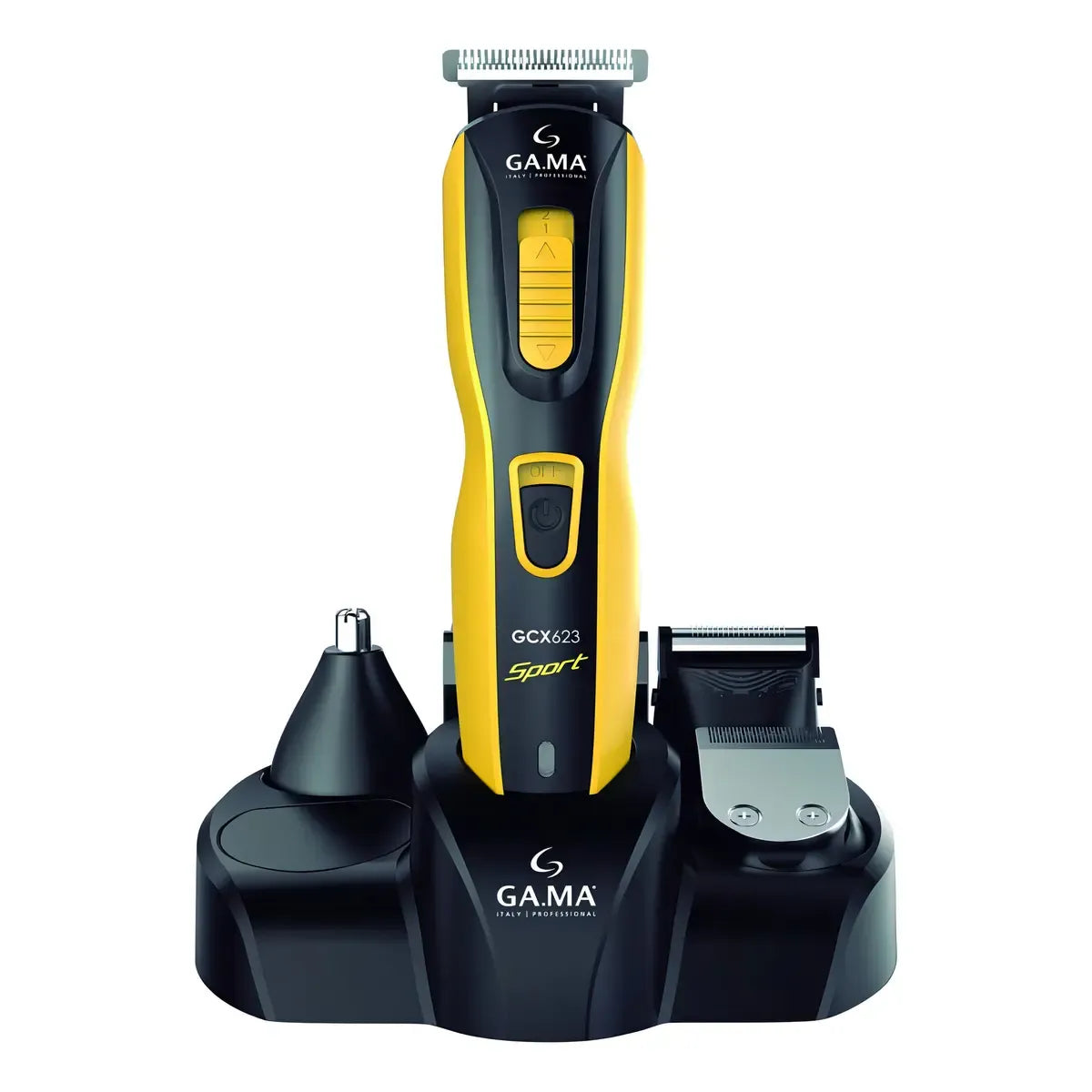 Cortapelo G.A.M.A GCX623 Multistyler Inalámbrico USB 3 Cabezales