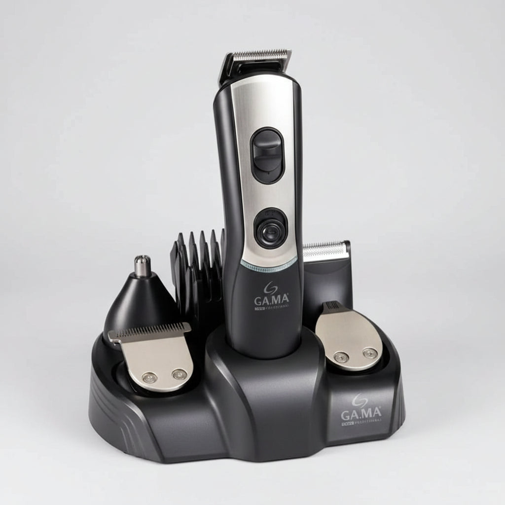 Cortapelo Multistyler Gama Gc 615 5 en 1 Inalámbrico Color Gris.