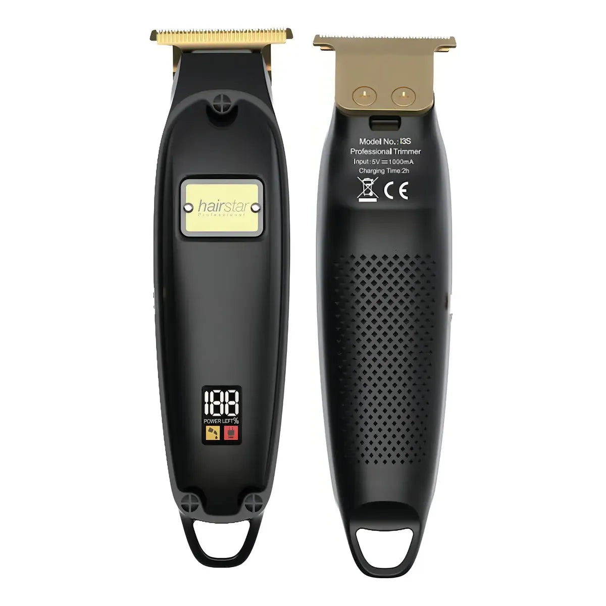 Maquina de corte profesional Hairstar 13S negra