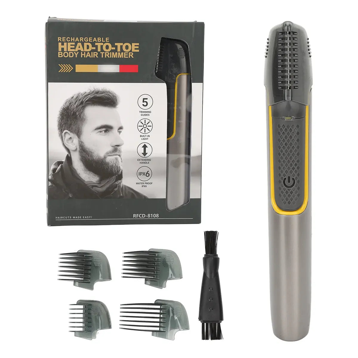 Hair Trimmer Body Electric Body Groomer Battery Powered