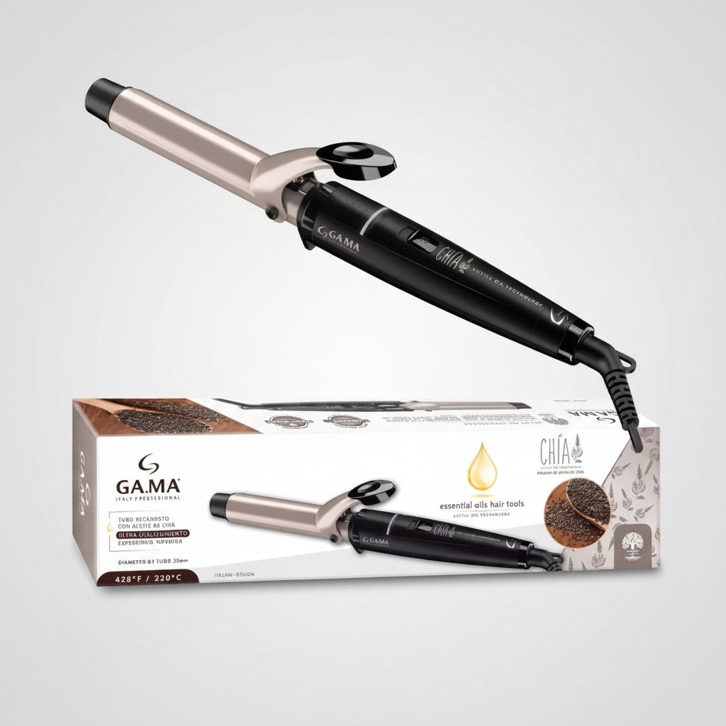 Ondulador Rizador De Cabello Gama Chia Essential Oils 25mm